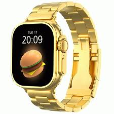 HK-09 Smart Watch Ultra Golden Edition- 1 Pcs